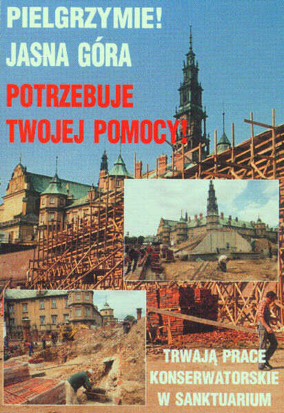 Zdjecie Prac Remontowych na Jasnej G�rze-Rodacy Pom�zcie.